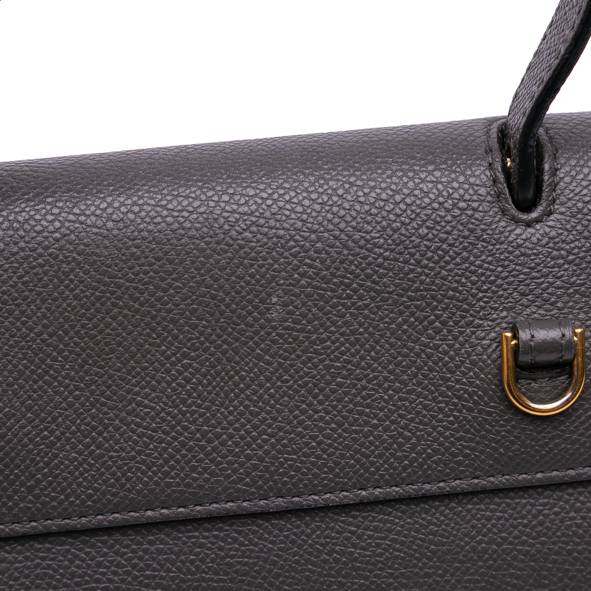 Nano Grained Calfskin Belt Bag