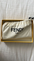 Fendi Studded Flap Wallet On Chain