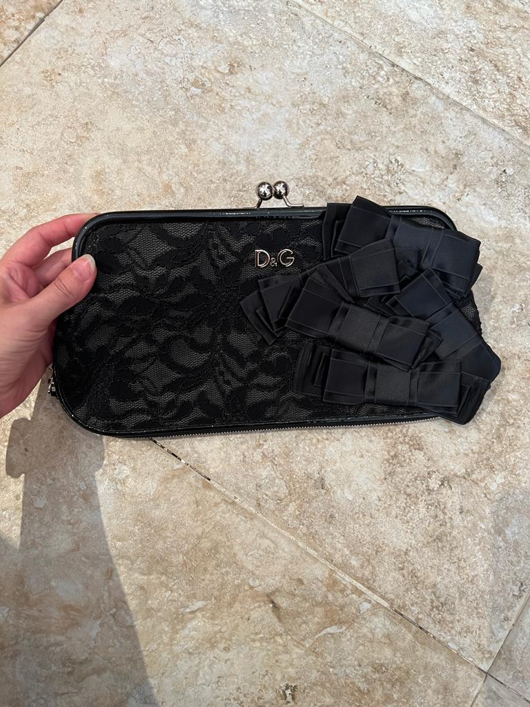 Dolce and Gabbana Lace clutch