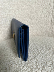 Prada Saffiano Lux Leather Flap Continental Wallet