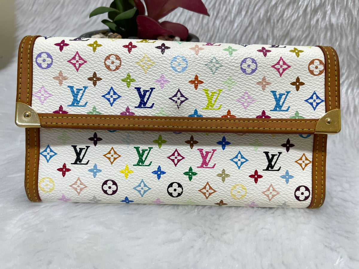 Louis Vuitton Multicolor Porte Tresor International Wallet