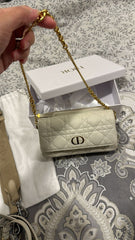 Dior Caro Flap Double Pouch