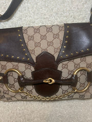 Gucci GG Horsebit Chain Bag
