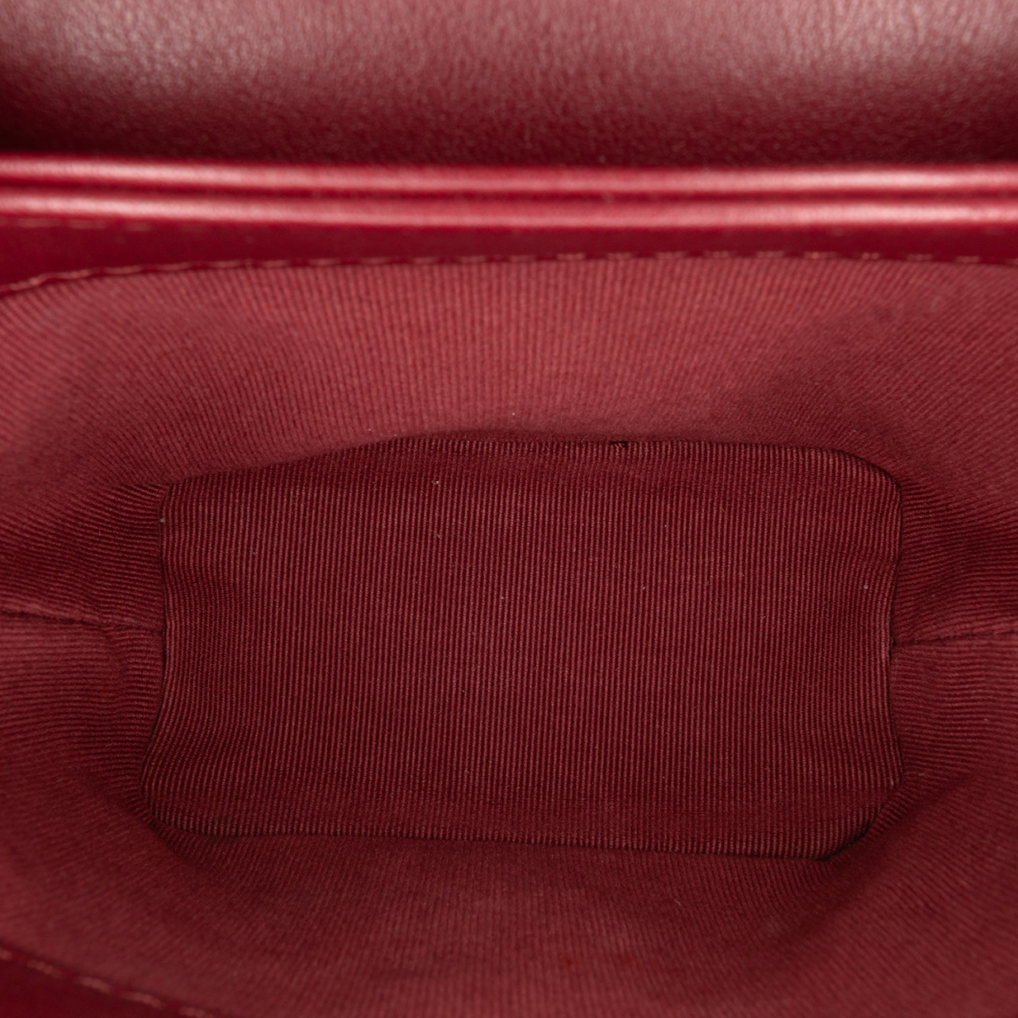 Quilted Calfskin Pearl Jewel Chain Flap