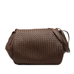 Nappa Intrecciato Flap Crossbody