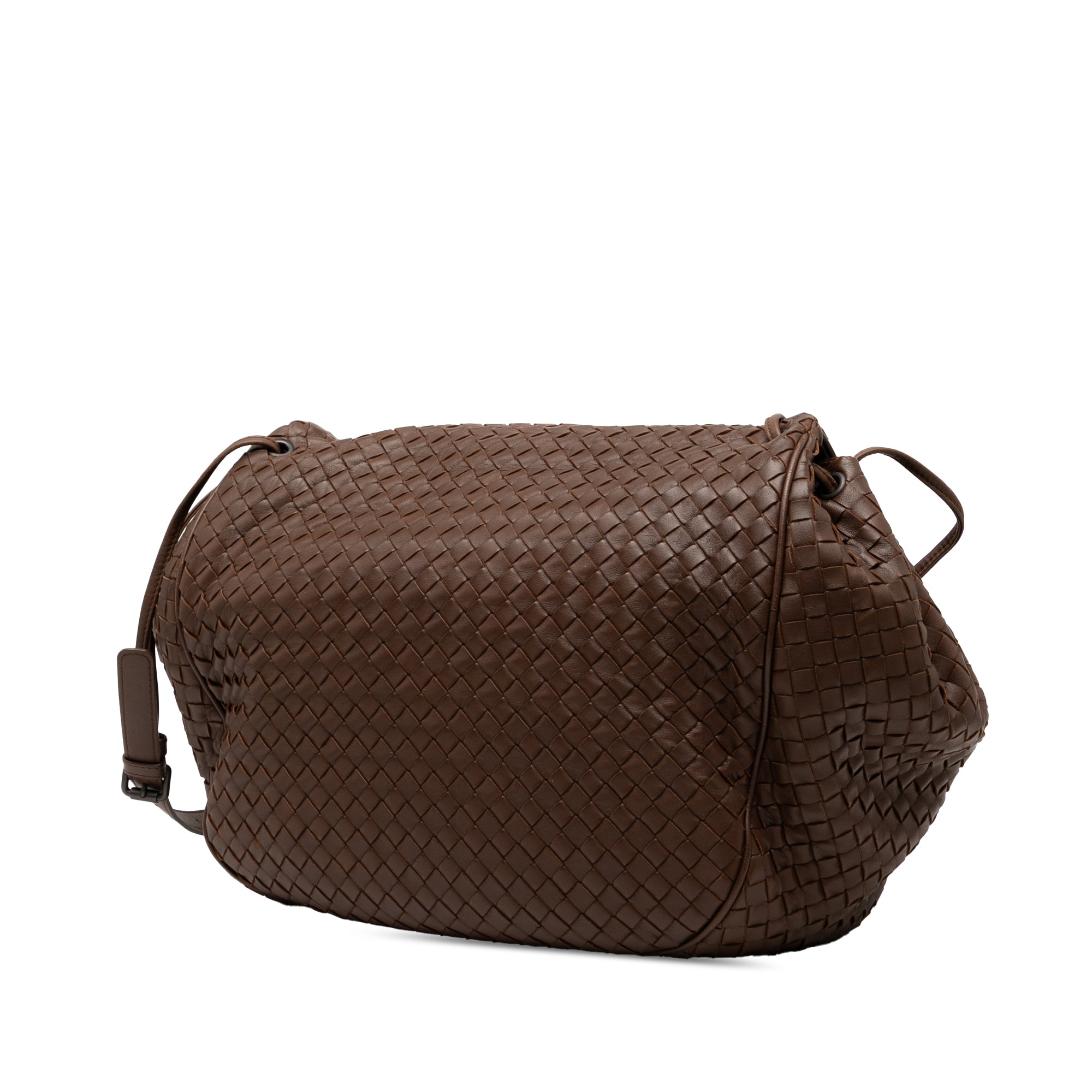 Nappa Intrecciato Flap Crossbody