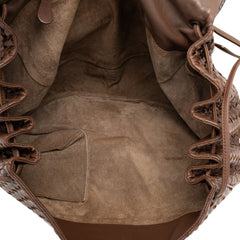 Nappa Intrecciato Flap Crossbody