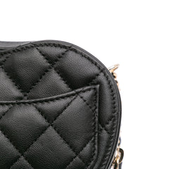 Mini Lambskin CC in Love Heart Crossbody