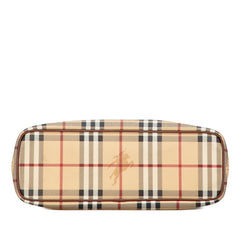 Haymarket Check Coated Canvas Tote