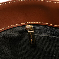 Haymarket Check Coated Canvas Tote