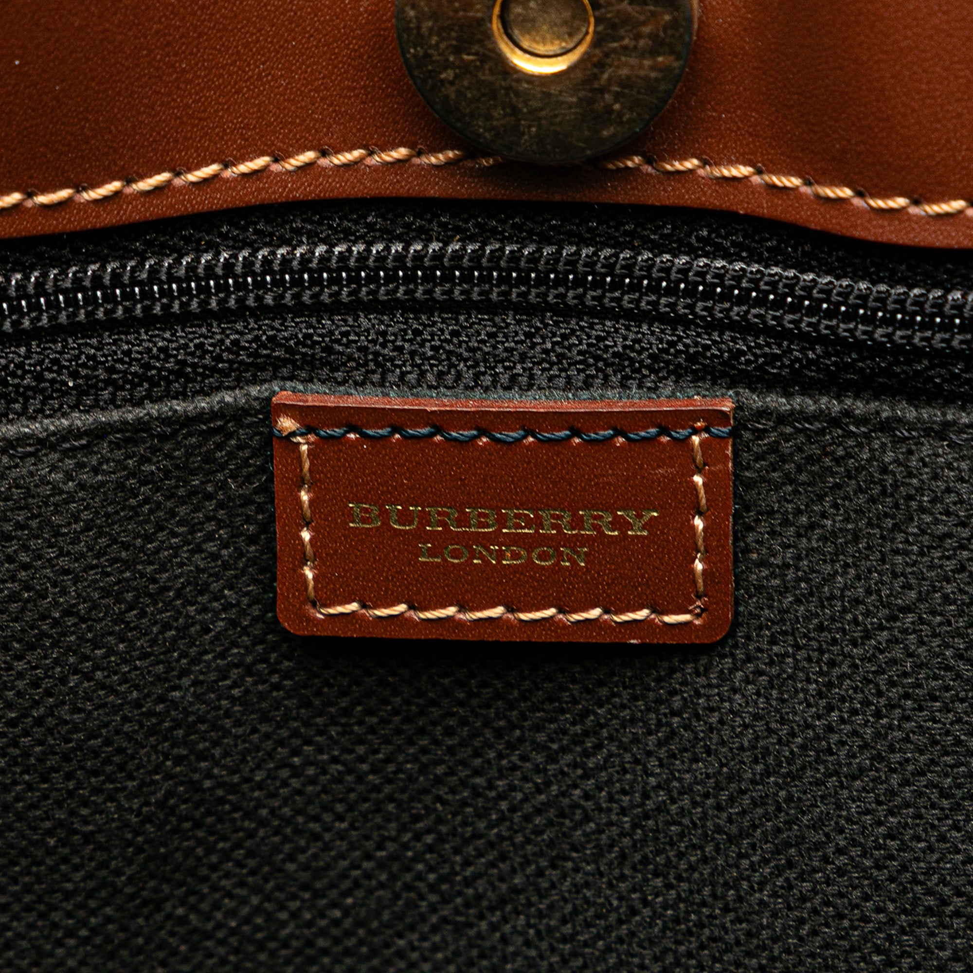 Haymarket Check Coated Canvas Tote