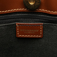 Haymarket Check Coated Canvas Tote