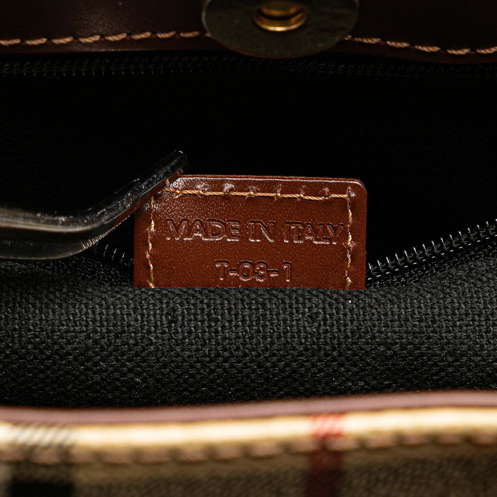Haymarket Check Coated Canvas Tote