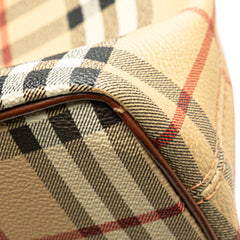 Haymarket Check Coated Canvas Tote
