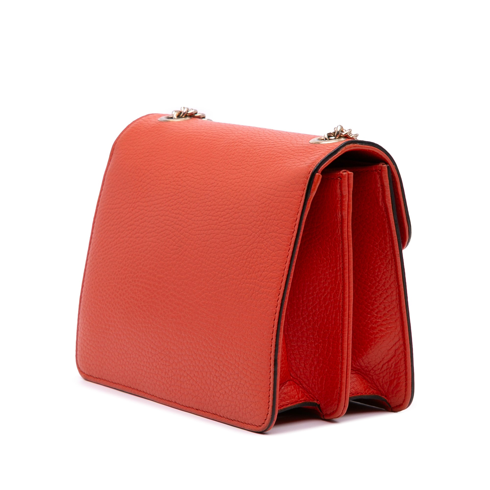 Small Dollar Calfskin Interlocking G Crossbody