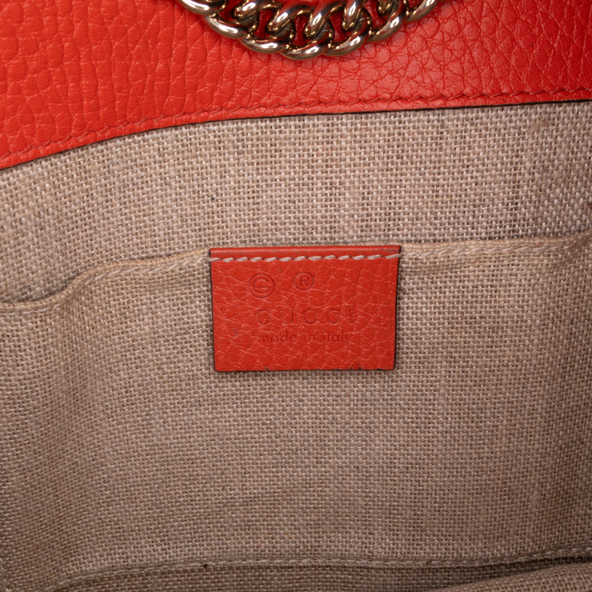 Small Dollar Calfskin Interlocking G Crossbody