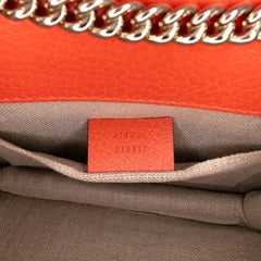 Small Dollar Calfskin Interlocking G Crossbody