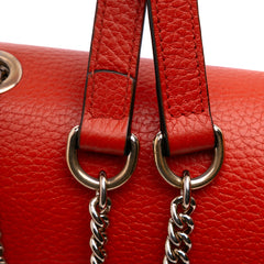 Small Dollar Calfskin Interlocking G Crossbody