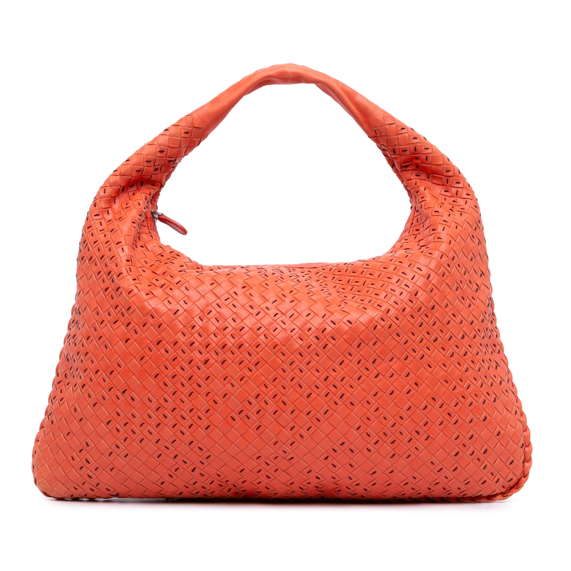 Large Nappa Intrecciato Stitched Veneta Hobo