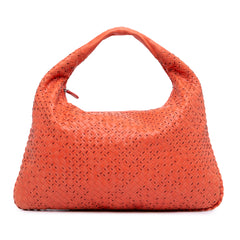 Large Nappa Intrecciato Stitched Veneta Hobo