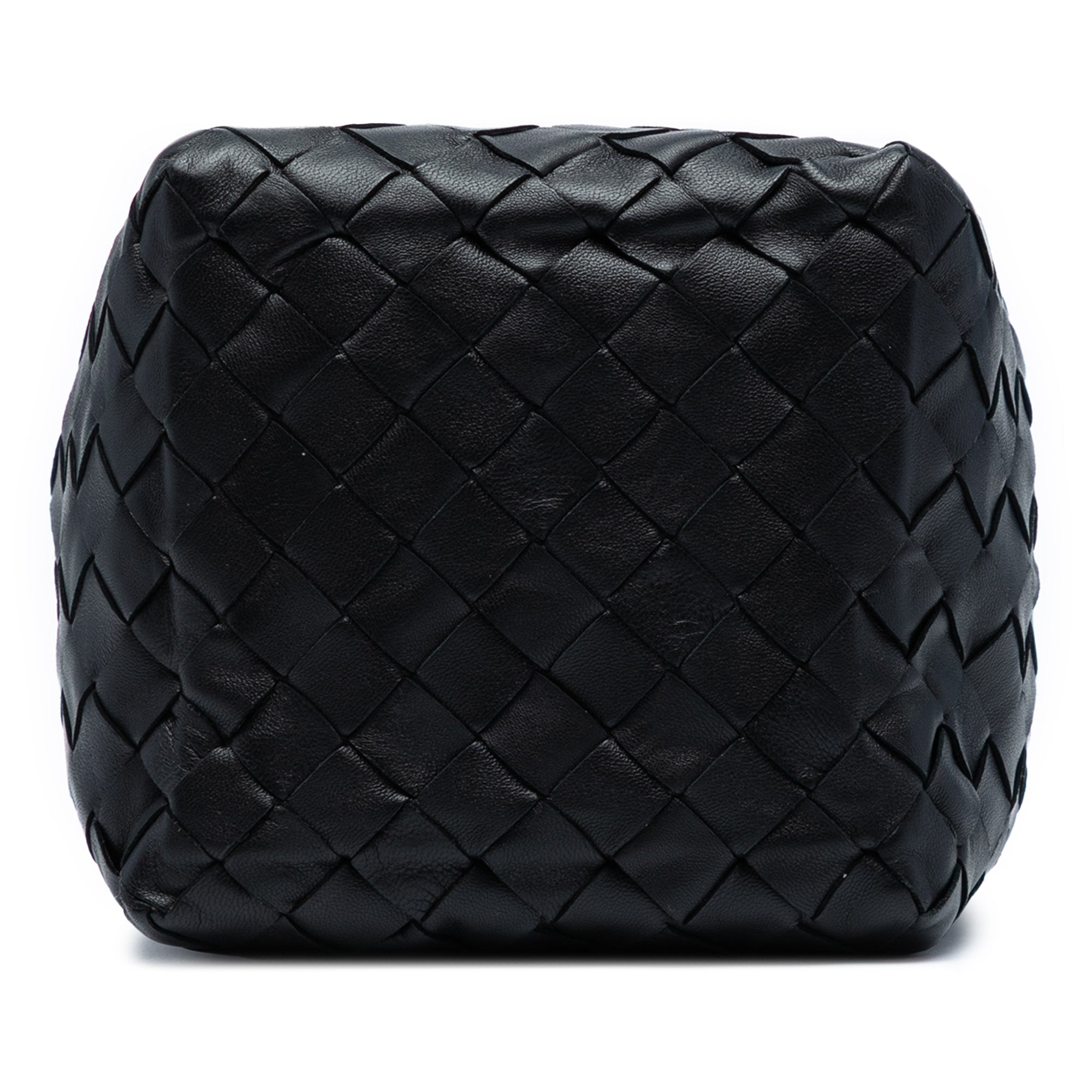 Small Nappa Intrecciato Bucket Bag