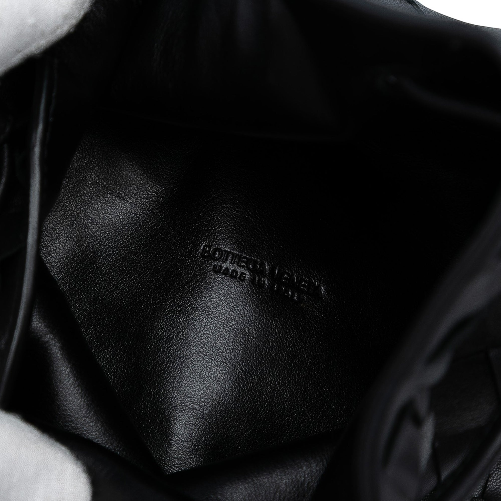 Small Nappa Intrecciato Bucket Bag