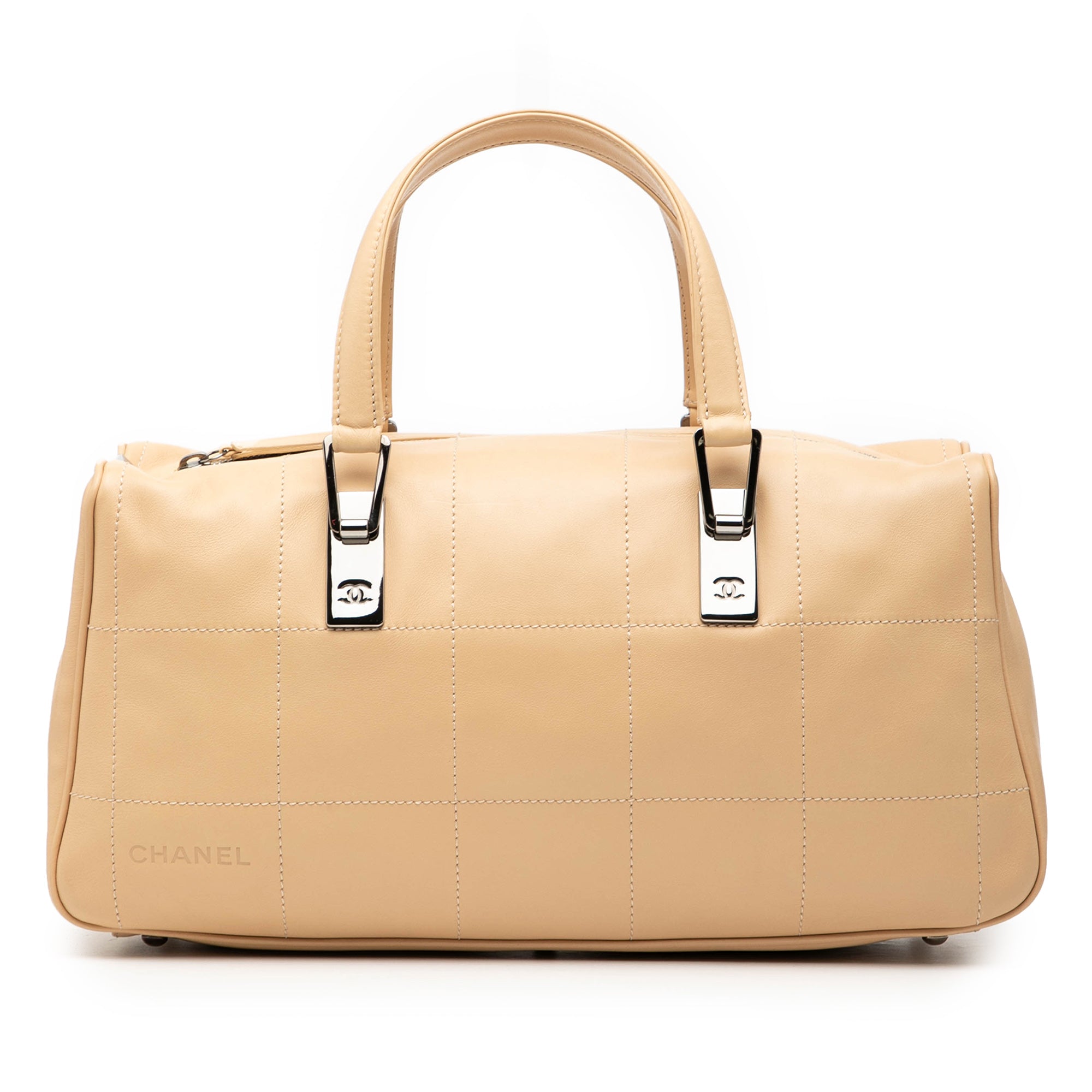 CC Square Quilted Lambskin Handbag