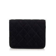 Matelasse Velvet Pearl Crush Flap Bag