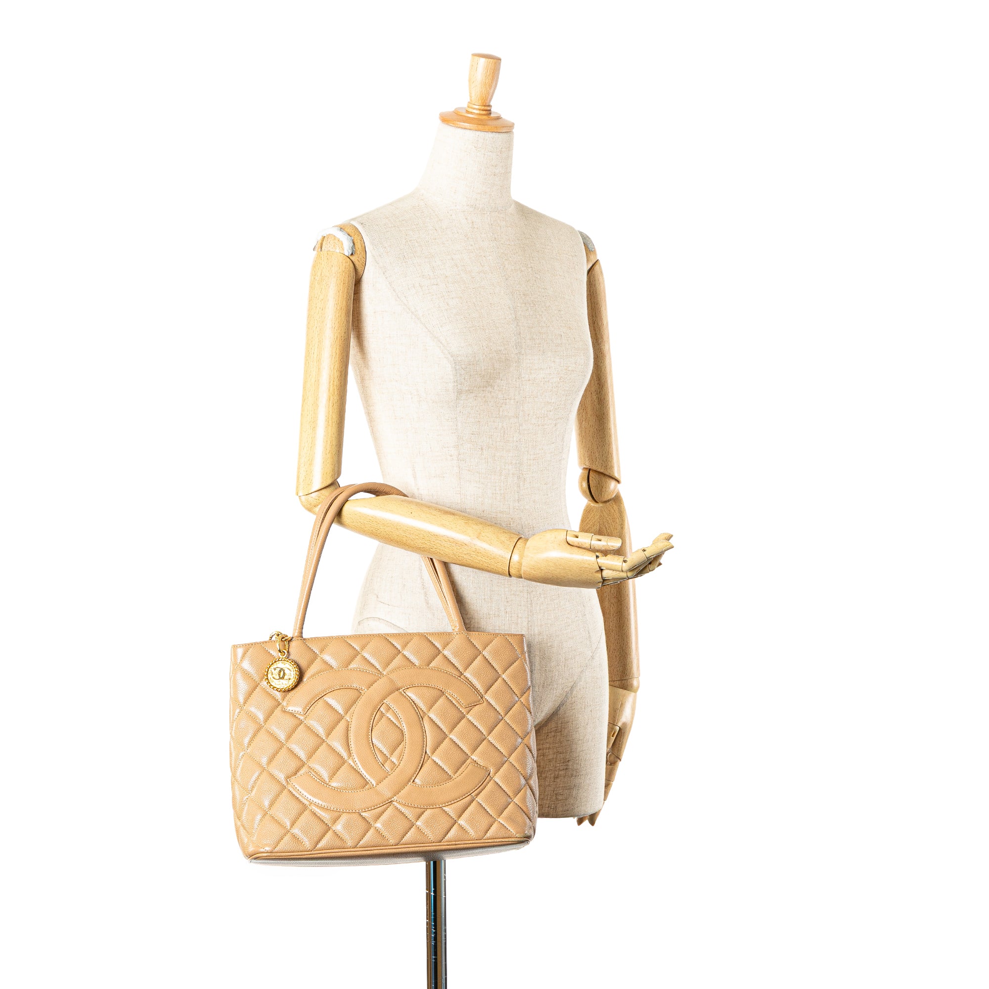 Caviar Medallion Tote