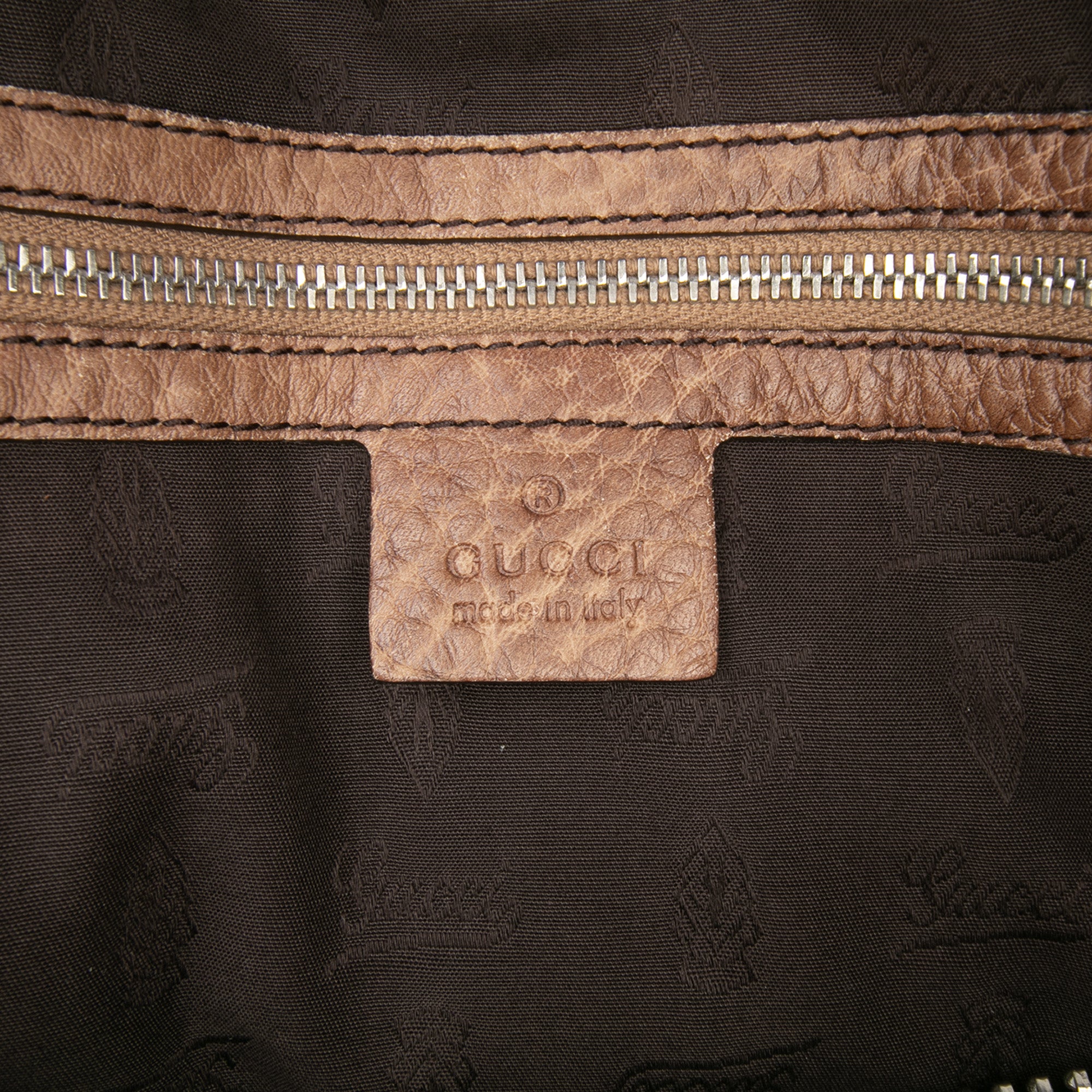 Large GG Canvas Bamboo Bar Tote
