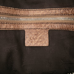 Large GG Canvas Bamboo Bar Tote