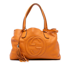 Medium Leather Soho Working Satchel