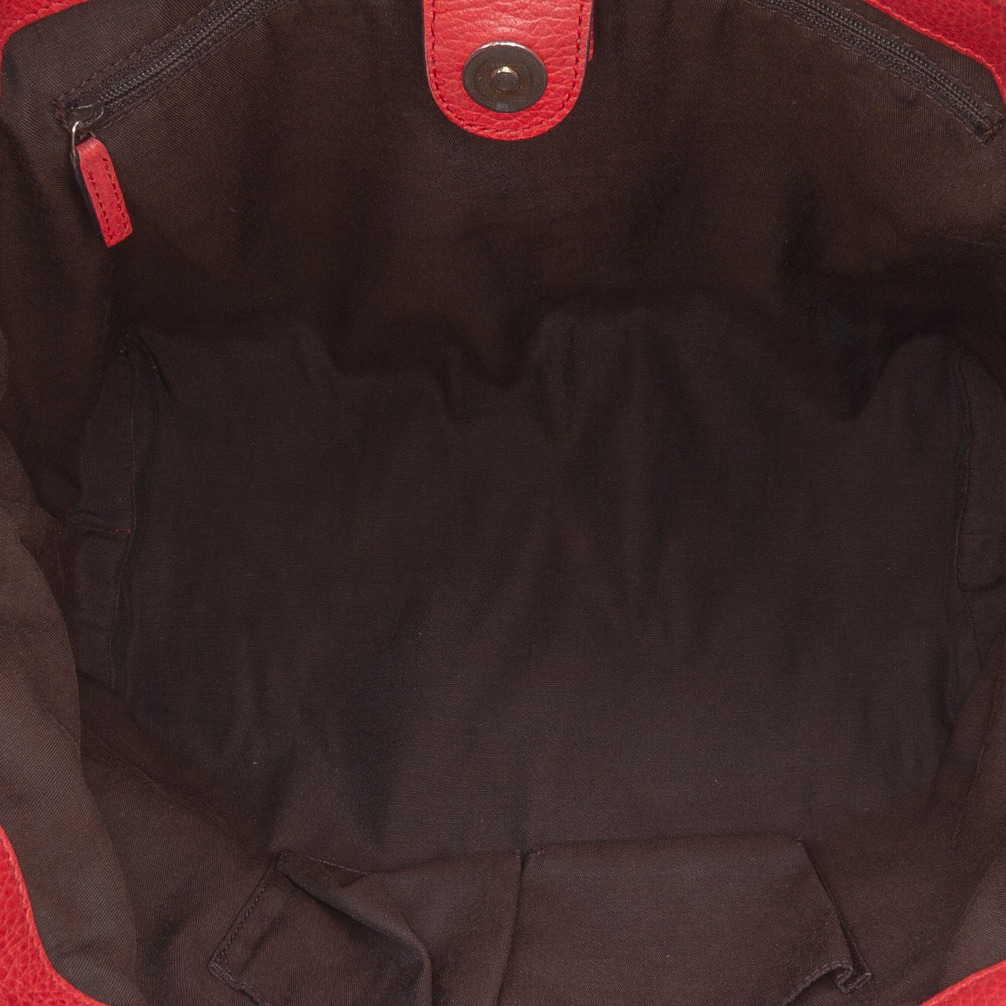 Leather Bamboo Tassel Tote