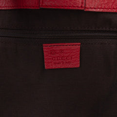 Leather Bamboo Tassel Tote