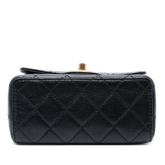 Mini Square Classic Goatskin Single Flap