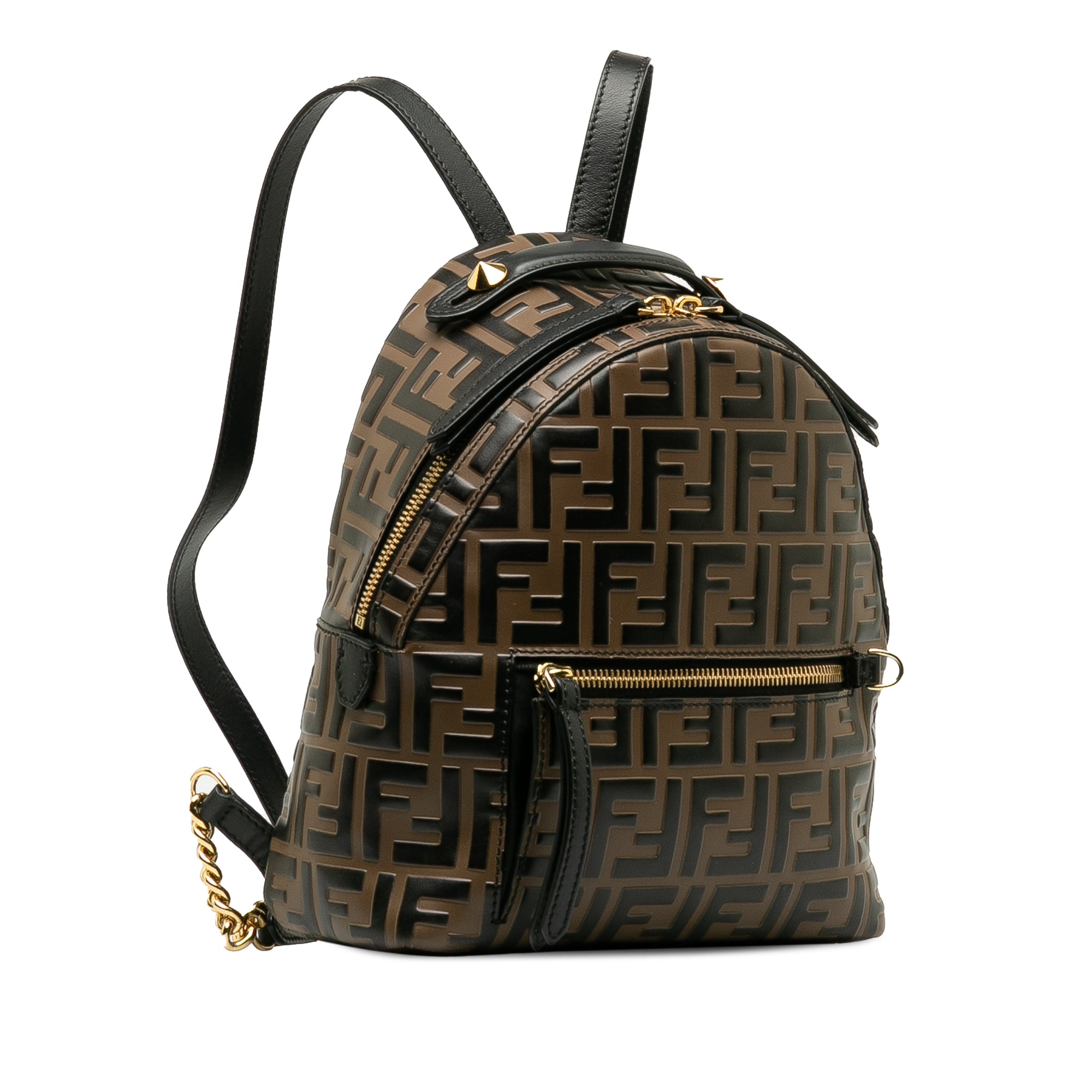 Mini Zucca Embossed Backpack_1