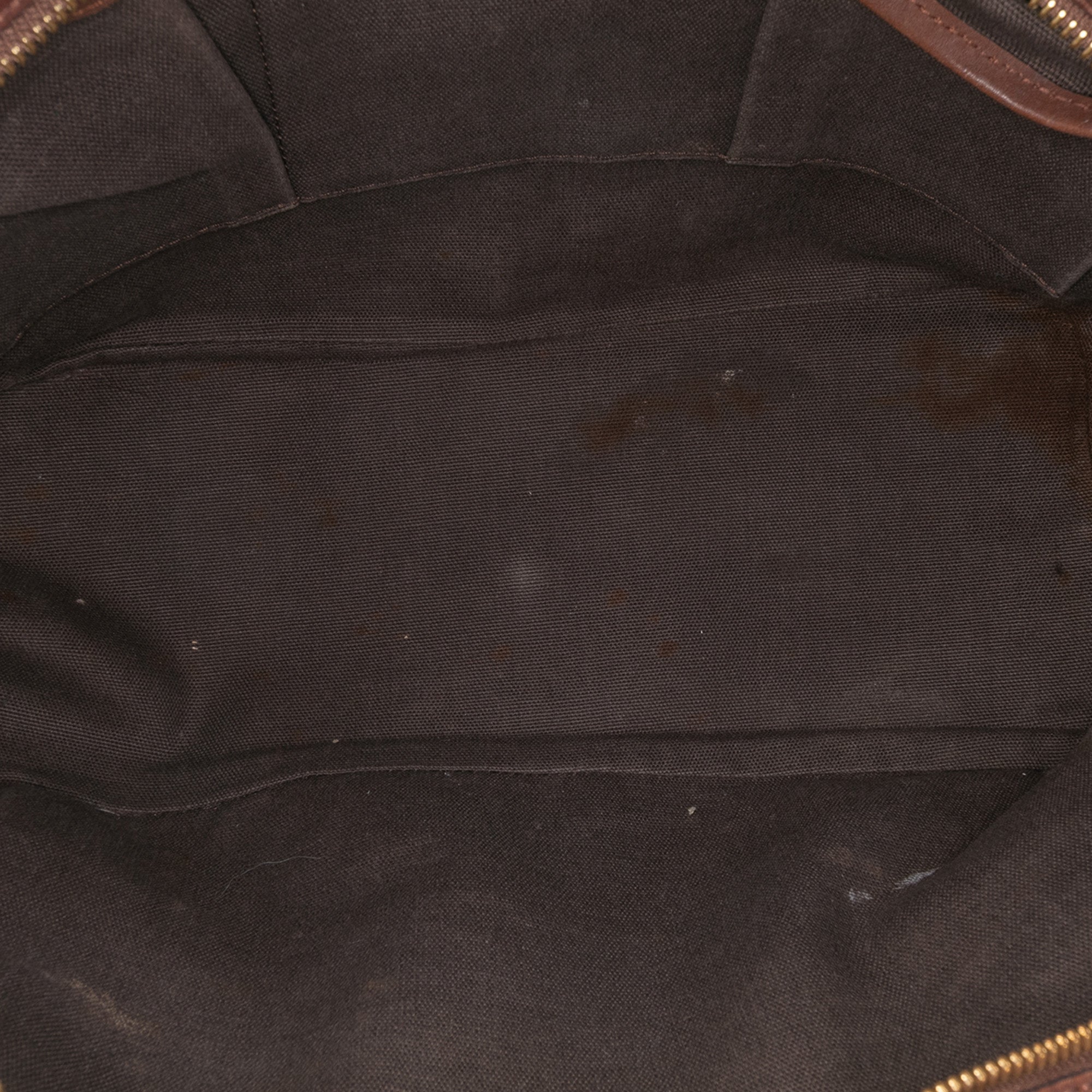 Smoked Check Coated Canvas Handbag