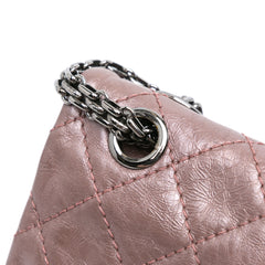 Reissue 2.55 Aged Metallic Calfskin Double Flap 226