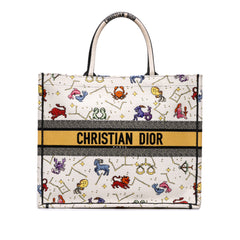 Large Zodiac Pixel Zodiac Book Tote