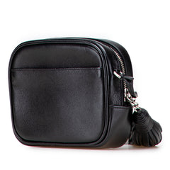 Studded Calfskin Monogram Heart Blogger Crossbody
