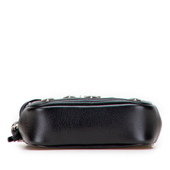 Studded Calfskin Monogram Heart Blogger Crossbody
