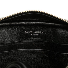 Studded Calfskin Monogram Heart Blogger Crossbody