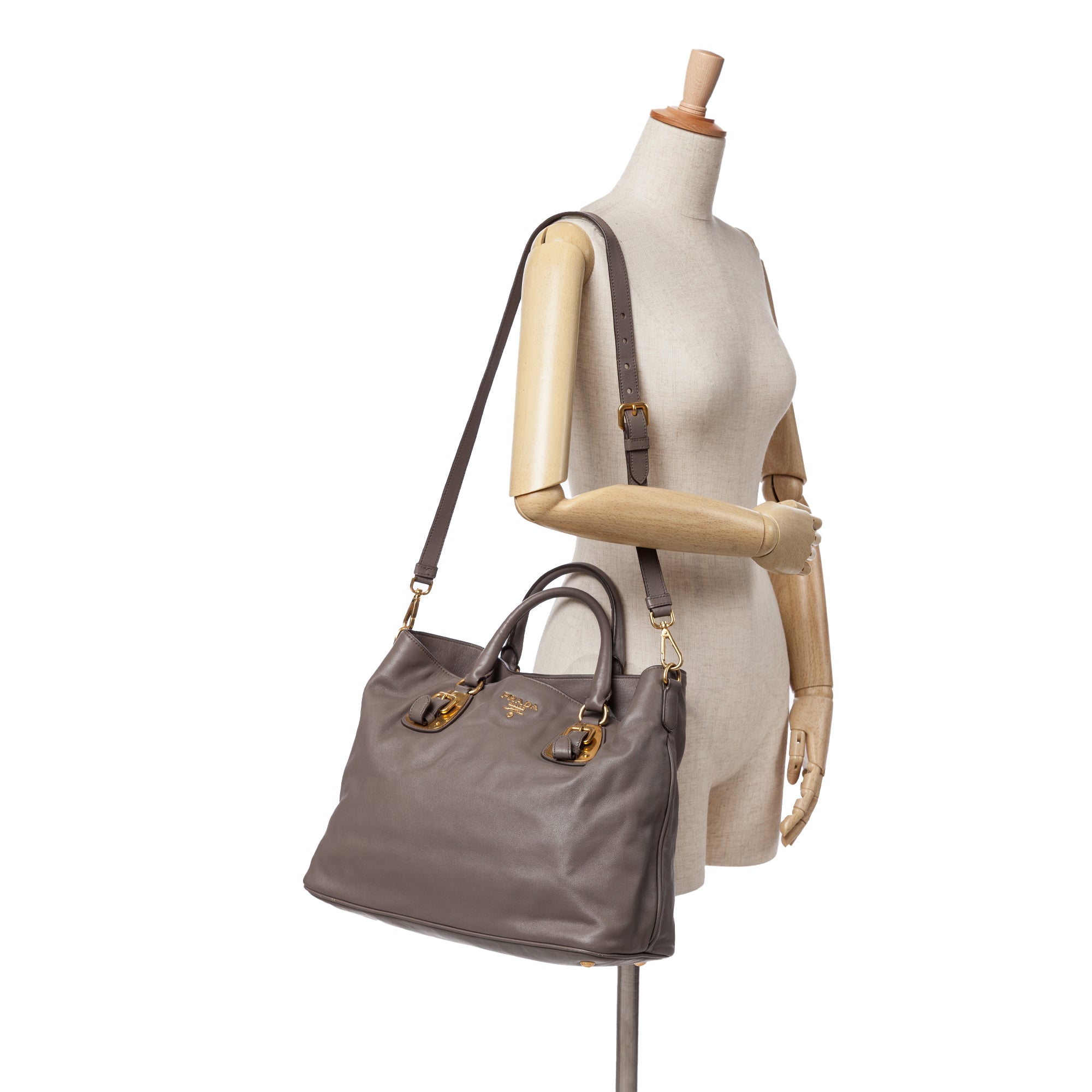 Soft Calf Open Convertible Tote