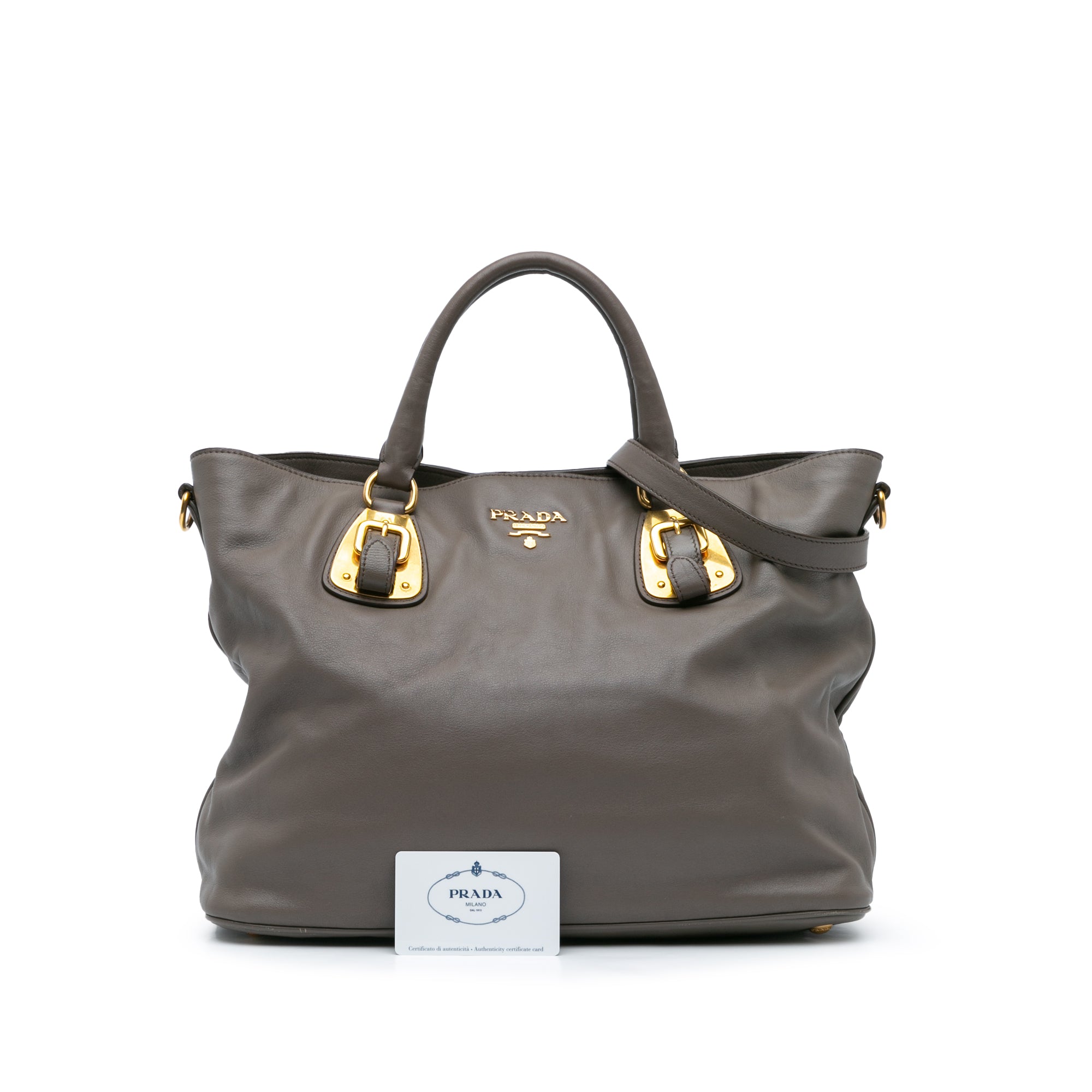 Soft Calf Open Convertible Tote