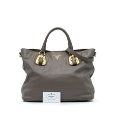 Soft Calf Open Convertible Tote