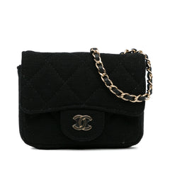 CC Jersey Flap Chain Belt Bag_1