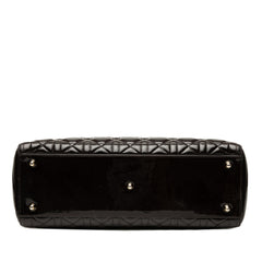 Large Patent Cannage Lady Dior