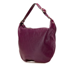 Leather Interlocking G Blondie Hobo