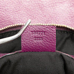 Leather Interlocking G Blondie Hobo