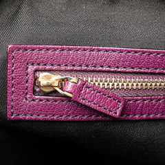 Leather Interlocking G Blondie Hobo
